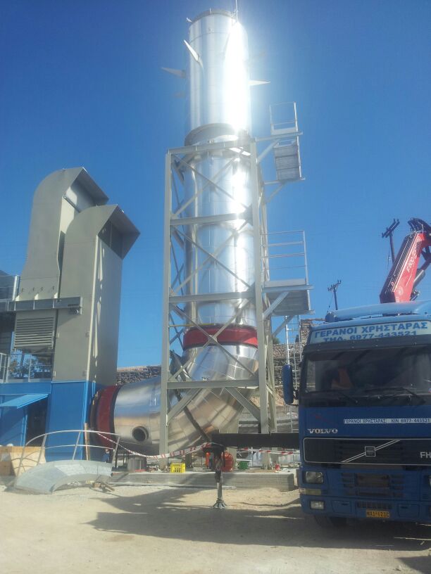 Montaje industrial de turbinas en la central eléctrica Santorini Power Plant: un proyecto internacional para el sector energético
